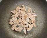豚こま肉とチンゲン菜の卵炒め作り方5写真
