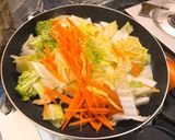 簡単！白菜と鶏むね肉の中華風炒め作り方7写真