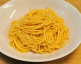簡単明太バターパスタ作り方4写真