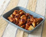 フライパンでオーブン焼き風BBQチキン作り方4写真