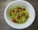 【健康パワー】アボカドとトマトのパスタ作り方5写真