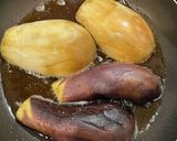 2種のなすステーキ（紫ナス&白ナス）作り方2写真