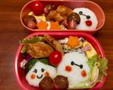 キャラ弁　#ベイマックス　#どんぐり作り方3写真