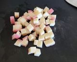 数の子のクリームチーズキムチ和え作り方2写真