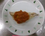 あじの梅あんがらめ【学校給食】作り方5写真