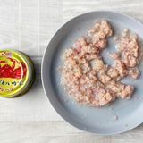 かに缶最高♪蟹あんかけチャーハン作り方1写真