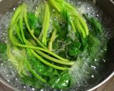 巻きすで仕上げる♪ほうれん草の中華風ごま和え作り方3写真