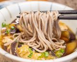 茄子と豚肉のつけ蕎麦作り方9写真