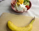 意外に美味しい✨いつものサラダにバナナ🍌作り方2写真