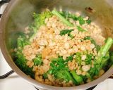菜の花の揚げ玉煮作り方5写真