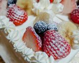 ★低糖質！おからの＊🍓・🍌・🫐ケーキ＊♪作り方10写真