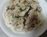 豚肉と山芋の冷やしうどん作り方5写真