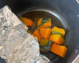 お弁当にも⭐︎しっとりほっくりかぼちゃ煮作り方5写真
