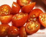 【爆速カプレーゼ！🇮🇹】ミニトマトで簡単おつまみ🍅作り方1写真