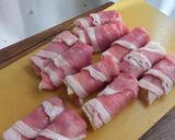 我が家の定番レシピ☆厚揚げの肉巻き♪作り方1写真