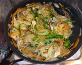 鮭の野菜あんかけのせ作り方5写真
