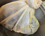 ガシラ煮干で昆布と椎茸の豚骨醤油ラーメン作り方5写真