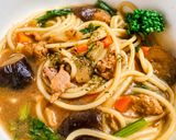 【北海道産🦊】まろやかスープカレーパスタ🍝簡単♪作り方7写真