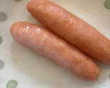 食パンでウィンナーのロール巻き作り方2写真