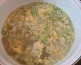 タケノコの卵スープ作り方4写真