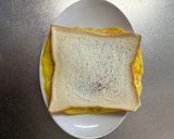 オムレツとレタスの焼きサンドイッチ！作り方7写真