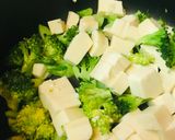 ブロッコリー＆ミニ豆腐のさっと炒め作り方1写真