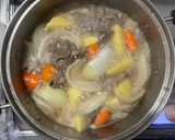 簡単　家庭料理✨肉じゃが作り方4写真