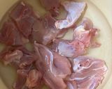 鶏もも肉と小松菜の煮物作り方3写真