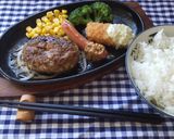 ステーキ屋さん風ハンバーグ盛り合わせ♪作り方8写真