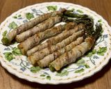 豚バラ肉巻きウド焼き作り方3写真