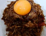 えのき鶏キーマ卵のせ作り方14写真