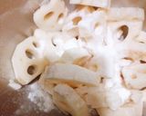 れんこんのマヨ焼き作り方2写真
