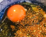 たまごごはん●味付け海苔とたらこふりかけ作り方1写真