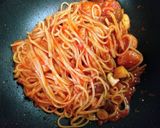 簡単昼食！椎茸ミートボールパスタ弁当作り方6写真