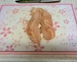 鶏むね肉とインゲンと人参とエノキの生姜焼き作り方3写真