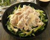 豚しゃぶの味噌ヨーグルトがけ作り方4写真