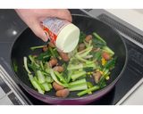 ウインナーと小松菜のにんにく醤油★動画有作り方10写真