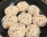 ひじき煮リメイク！豆腐ハンバーグ作り方2写真