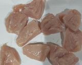 鶏むね肉のピカタ　オーロラソース作り方1写真