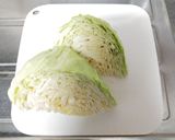 ◎ゆでキャベツ作り方4写真