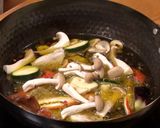 ワタリガニの和風アヒージョ【食遺産】作り方7写真