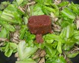 舞茸＊キャベツ＊コンビーフのパスタ♪作り方4写真