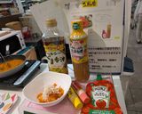 簡単。ドレッシングで、エビチリ風作り方3写真