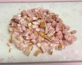 ブロッコリー🥦＆卵🥚＆ベーコン🥓サラダ🥗😃作り方1写真