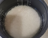 簡単　ツナ缶となめ茸だけ　炊き込みご飯作り方1写真