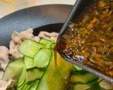 茹で豚のにんにく🧄ソースかけ作り方11写真