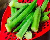簡単！オクラのさっと煮♡鰹節たっぷり作り方1写真