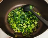 簡単♪小松菜の丼♪作り方1写真