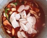 ブロッコリーと ウインナー ピーマンのトマト煮❀作り方7写真