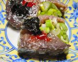 秋！戻り鰹のお造りの食べ方②韓国おつまみ編作り方4写真